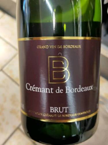 vin de crémant Bordeaux